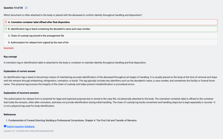 Detailed explanations to reinforce learning